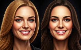 Mujeres con sonrisas completas tras un tratamiento de reemplazo de dientes perdidos.