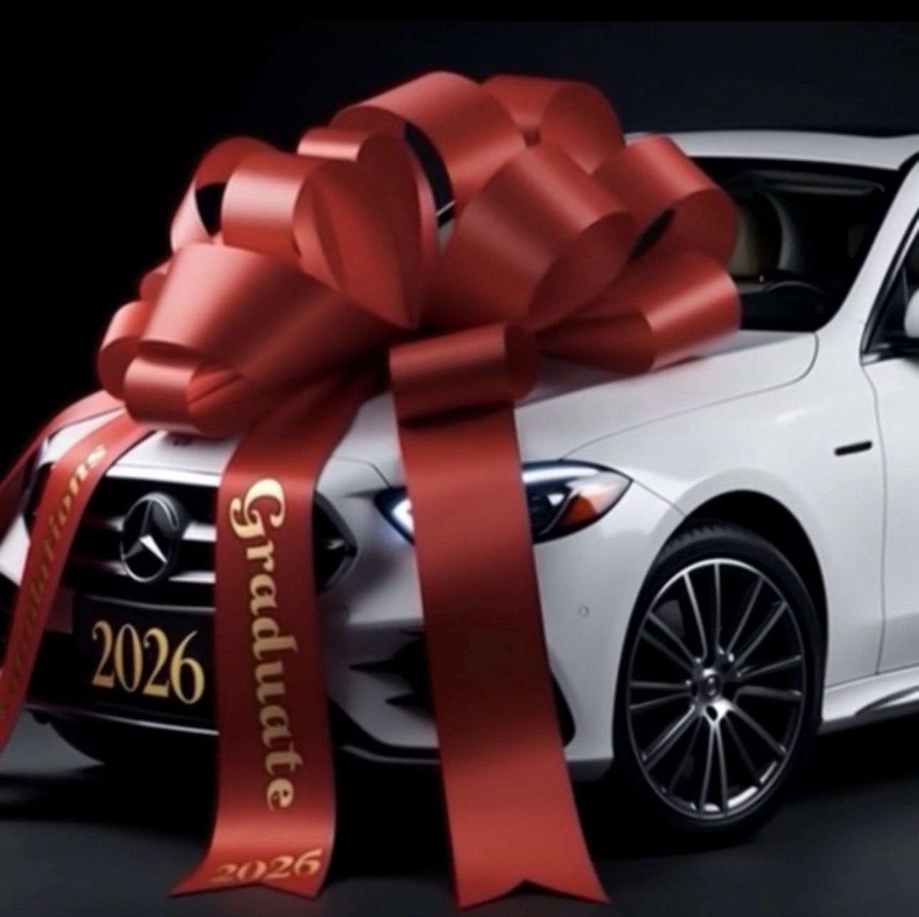 Mercedes Benz Graduation Front View